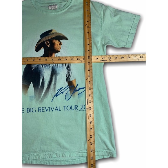 KENNY CHESNEY 2015 Big Revival Tour Tee T-Shirt Small - Picture 4 of 5